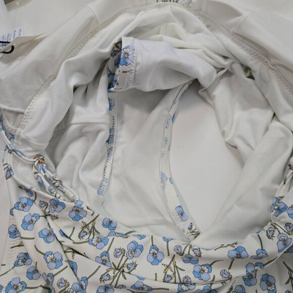 J. Crew Size 8 Plunge Halter One-Piece Swimsuit Liberty Ros Floral NEW - Picture 15 of 15